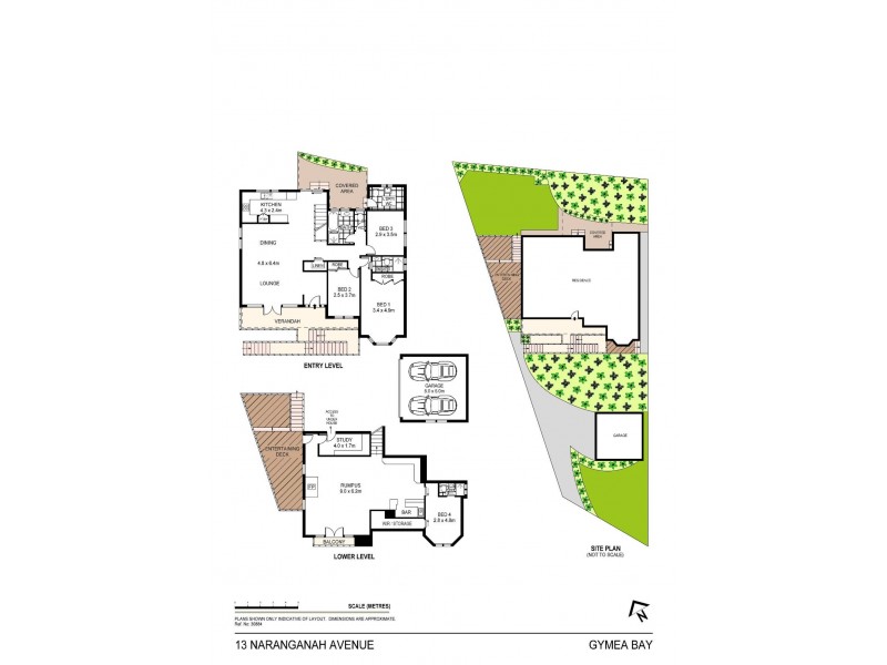 13 Naranganah Avenue, Gymea Bay NSW 2227 Floorplan