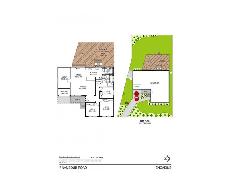 7 Nambour Road, Engadine NSW 2233 Floorplan