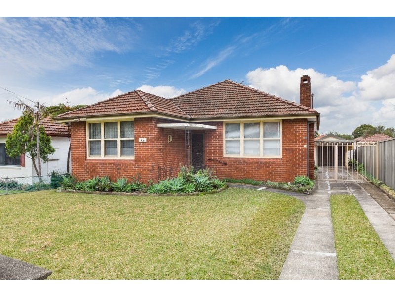 12 Sutcliffe Street, Kingsgrove NSW 2208