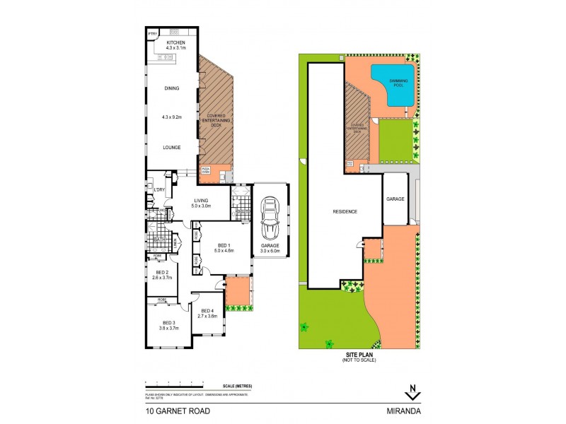 10 Garnet Road, Miranda NSW 2228 Floorplan