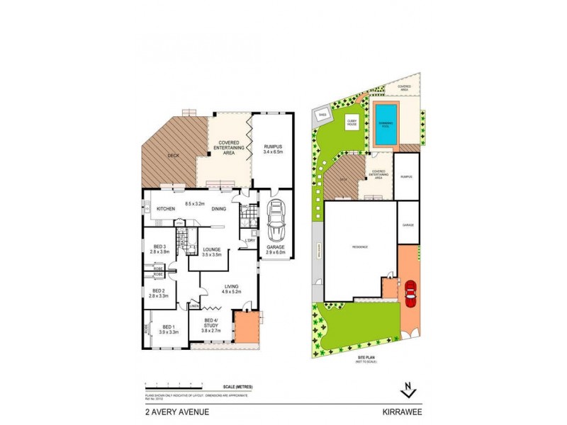 2 Avery Avenue, Kirrawee NSW 2232 Floorplan