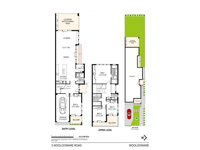 3 Woolooware Road, Woolooware NSW 2230 Floorplan