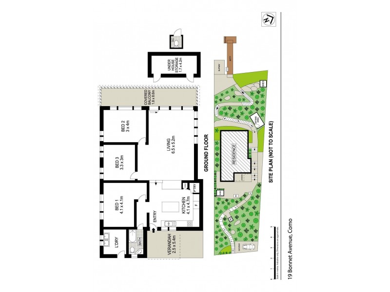 19 Bonnet Avenue, Como NSW 2226 Floorplan