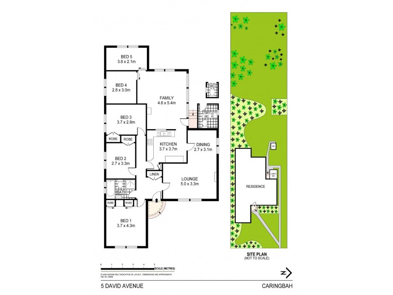5 David Avenue, Caringbah South NSW 2229 Floorplan