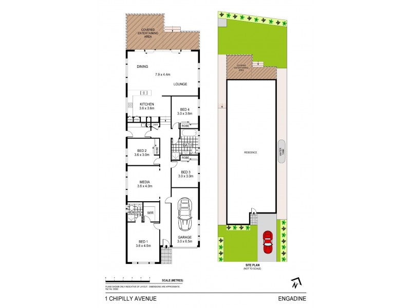 1 Chipilly Avenue, Engadine NSW 2233 Floorplan