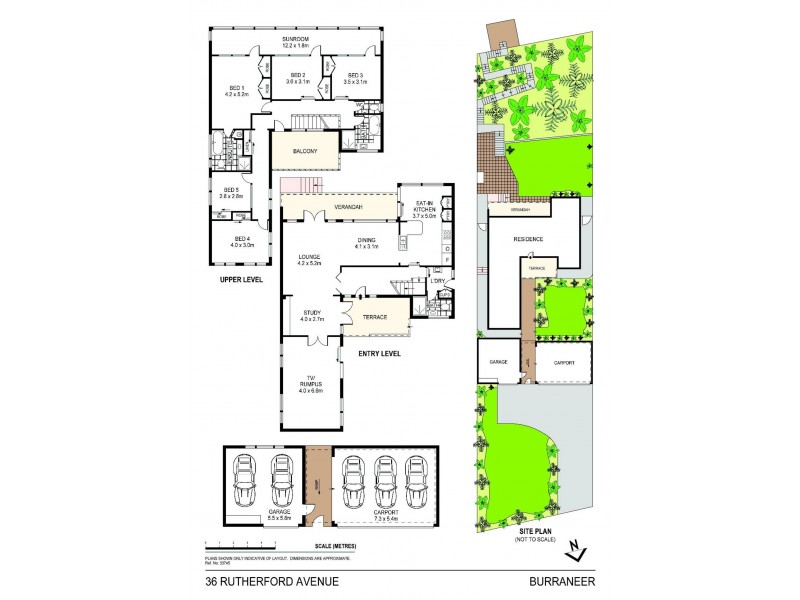 36 Rutherford Avenue, Burraneer NSW 2230 Floorplan