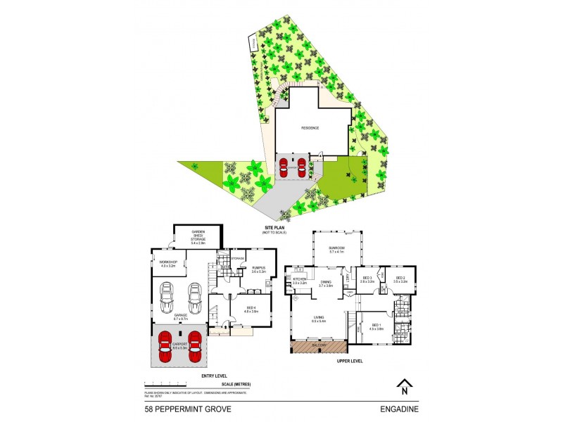 58 Peppermint Grove, Engadine NSW 2233 Floorplan