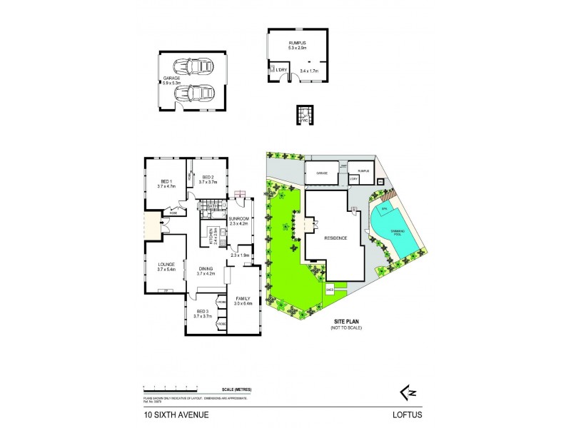 10 Sixth Avenue, Loftus NSW 2232 Floorplan
