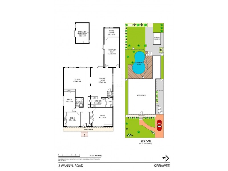 3 Wannyl Road, Kirrawee NSW 2232 Floorplan