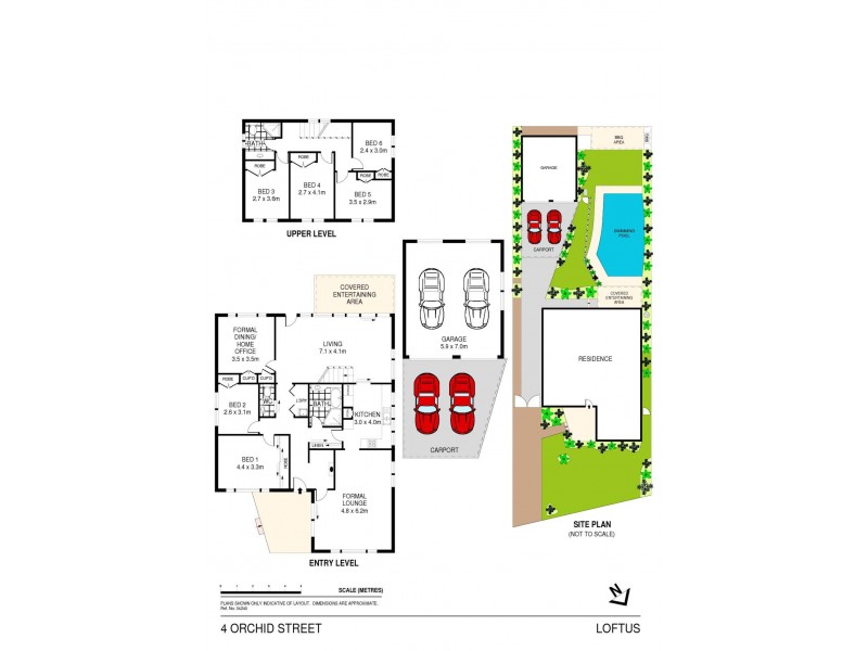 4 Orchid Street, Loftus NSW 2232 Floorplan