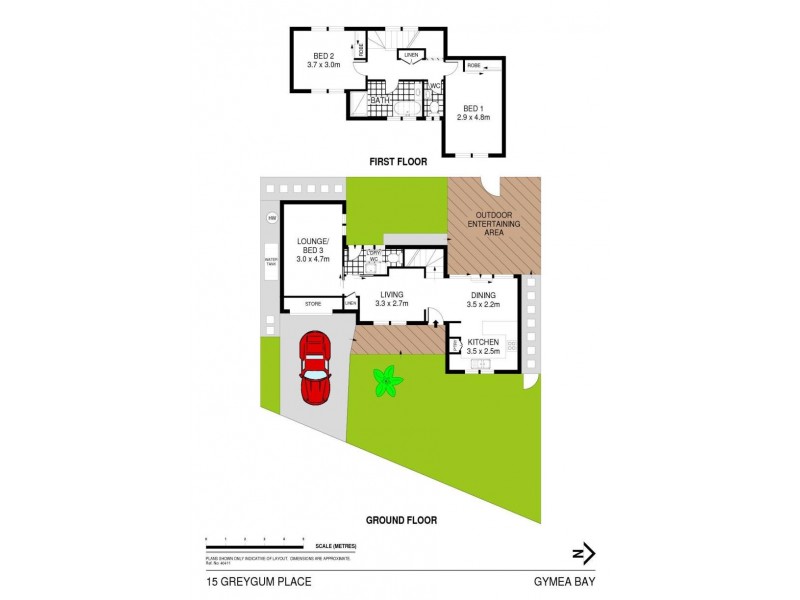 15 Greygum Place, Gymea Bay NSW 2227 Floorplan