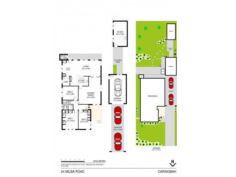 24 Milba Road, Caringbah NSW 2229 Floorplan