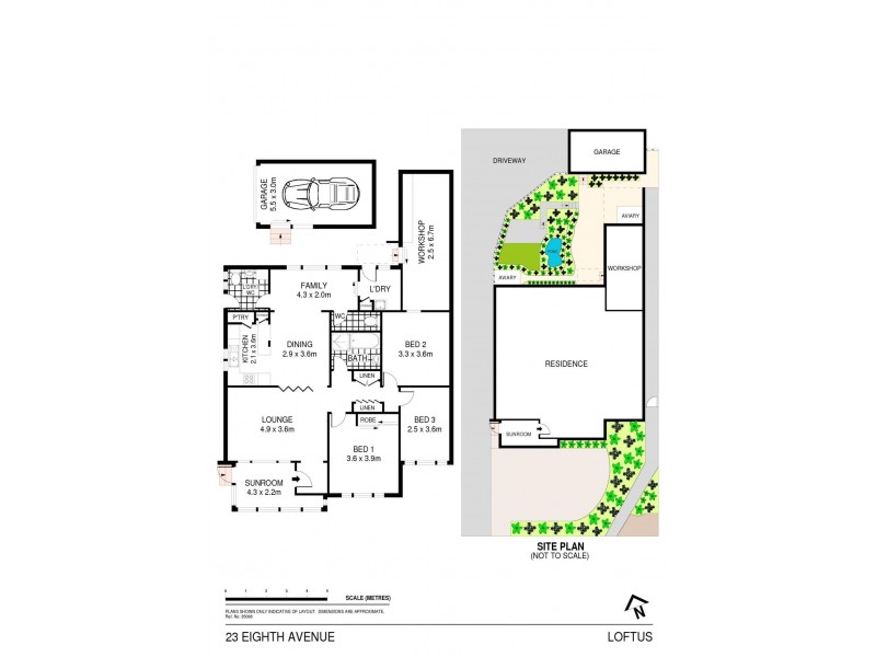 1/23 Eighth Avenue, Loftus NSW 2232 Floorplan
