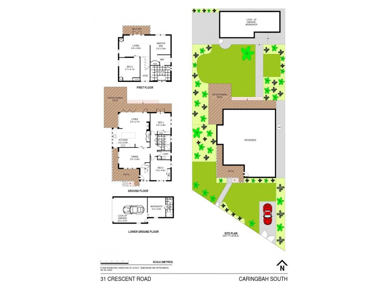 31 Crescent Road, Caringbah South NSW 2229 Floorplan