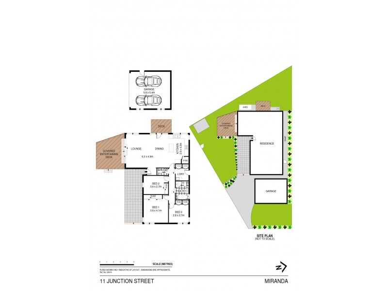11 Junction Street, Miranda NSW 2228 Floorplan