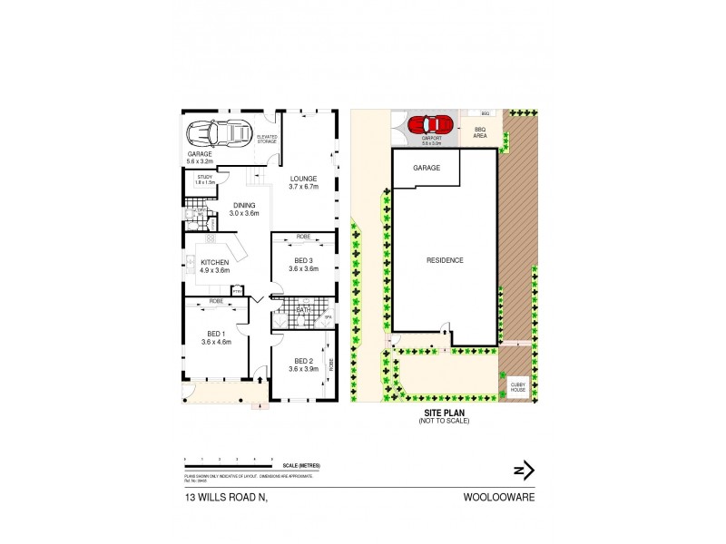 13 Wills Road, Woolooware NSW 2230 Floorplan