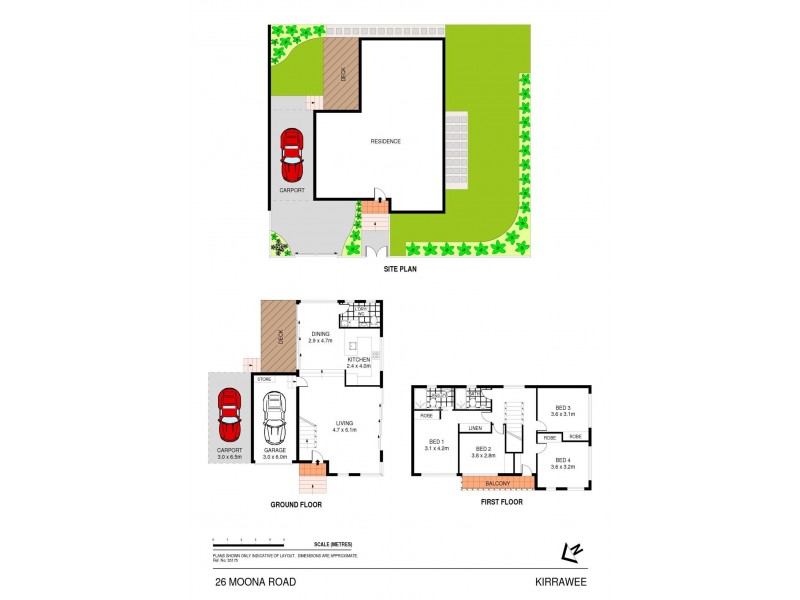 26 Moona Road, Kirrawee NSW 2232 Floorplan