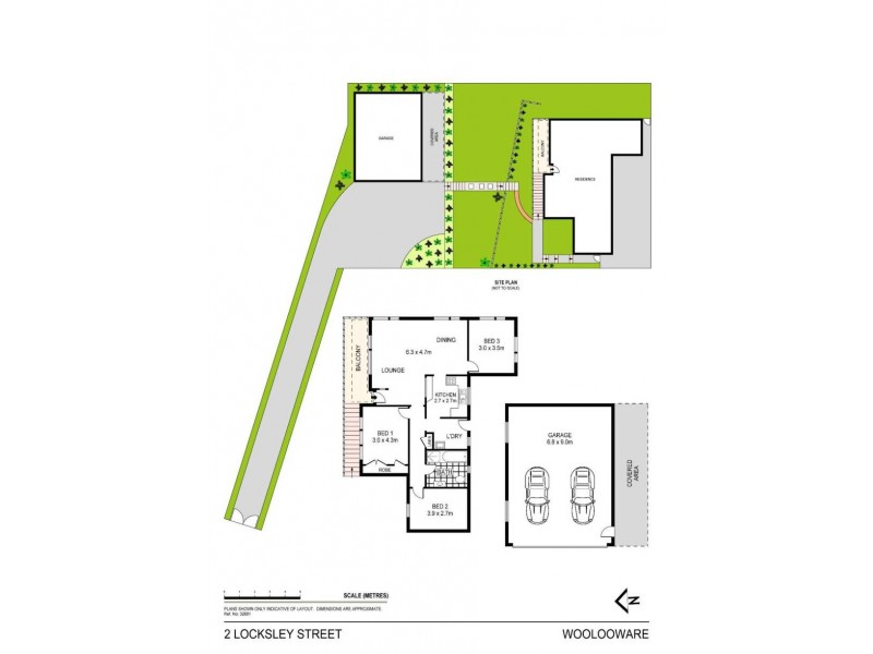 2 Locksley Street, Cronulla NSW 2230 Floorplan