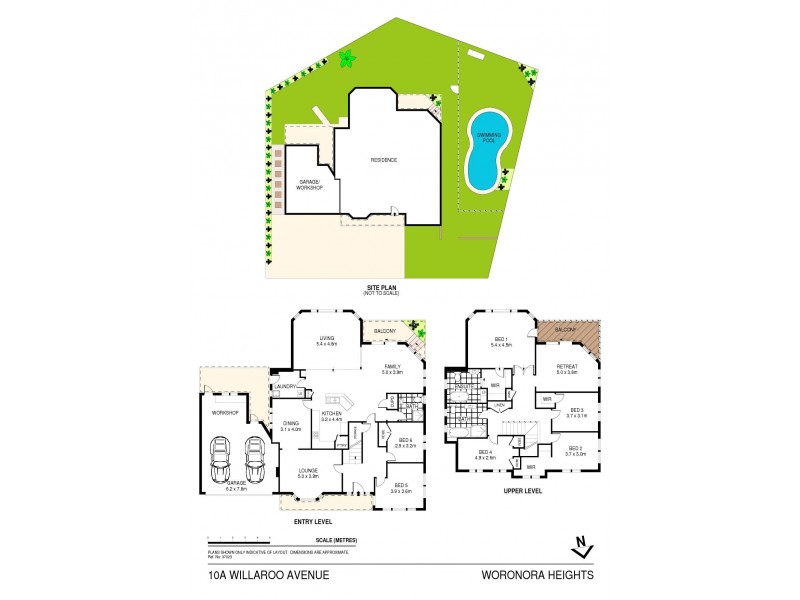 10a Willaroo Avenue, Woronora Heights NSW 2233 Floorplan