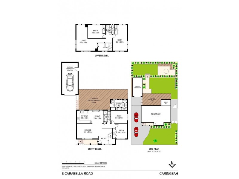 8 Carabella Road, Caringbah NSW 2229 Floorplan