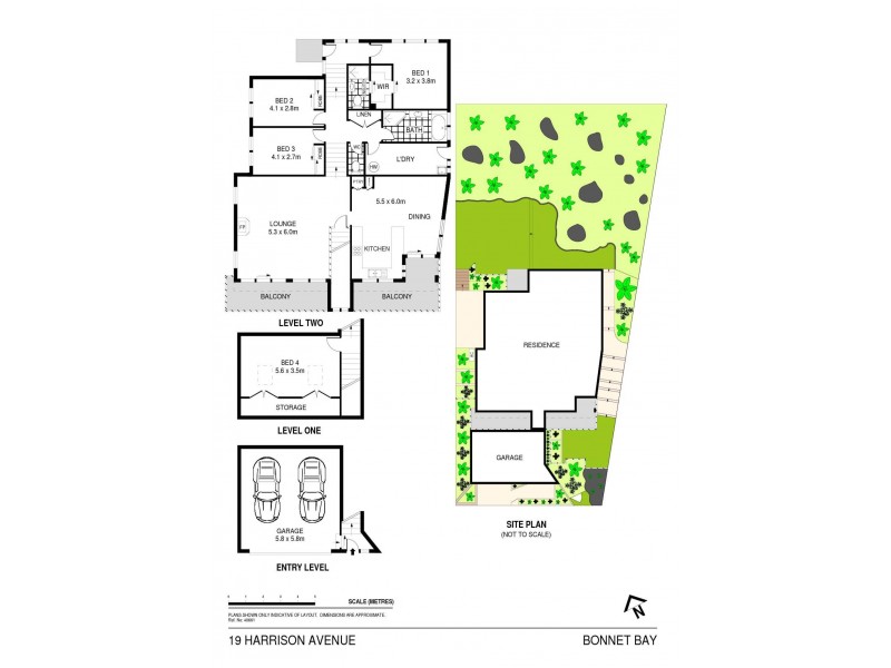 19 Harrison Avenue, Bonnet Bay NSW 2226 Floorplan