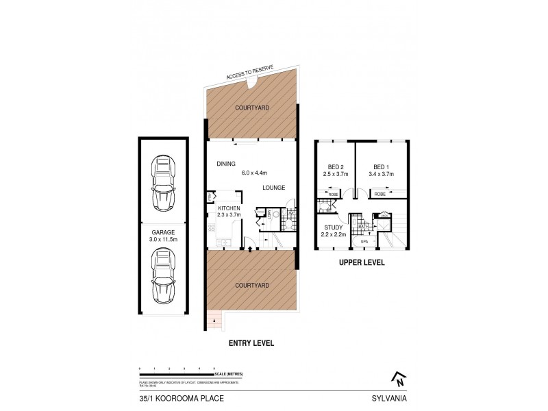 35/1 Koorooma Place, Sylvania NSW 2224 Floorplan