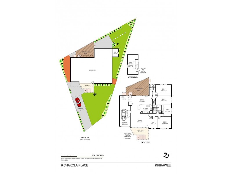 6 Chakola Place, Kirrawee NSW 2232 Floorplan