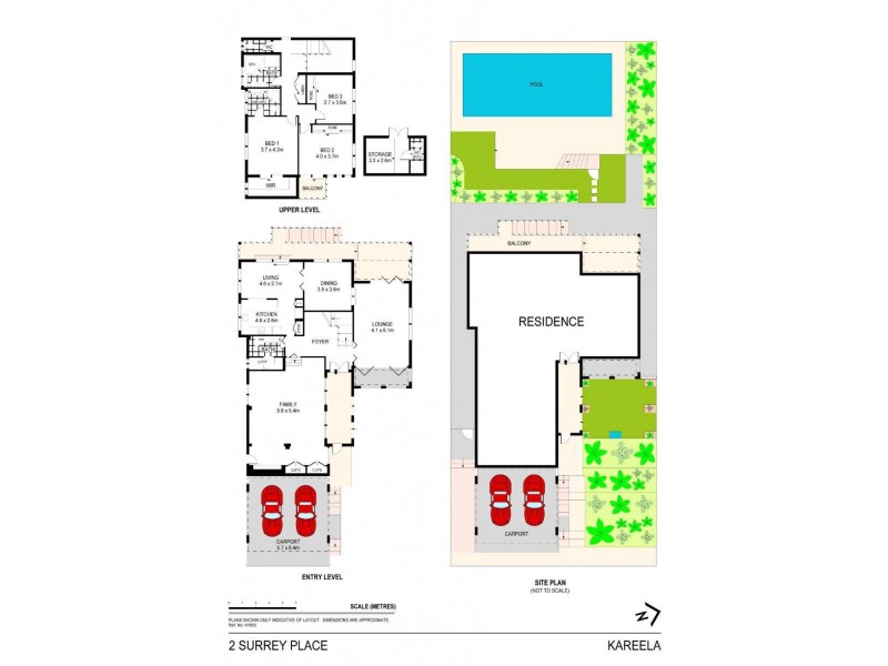 2 Surrey Place, Kareela NSW 2232 Floorplan