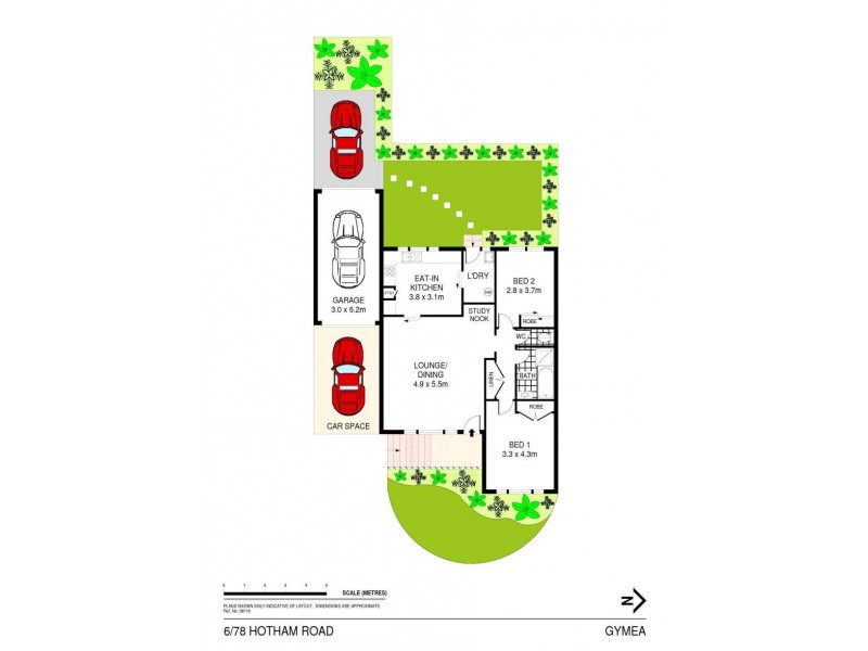 6/78 Hotham Road, Gymea NSW 2227 Floorplan