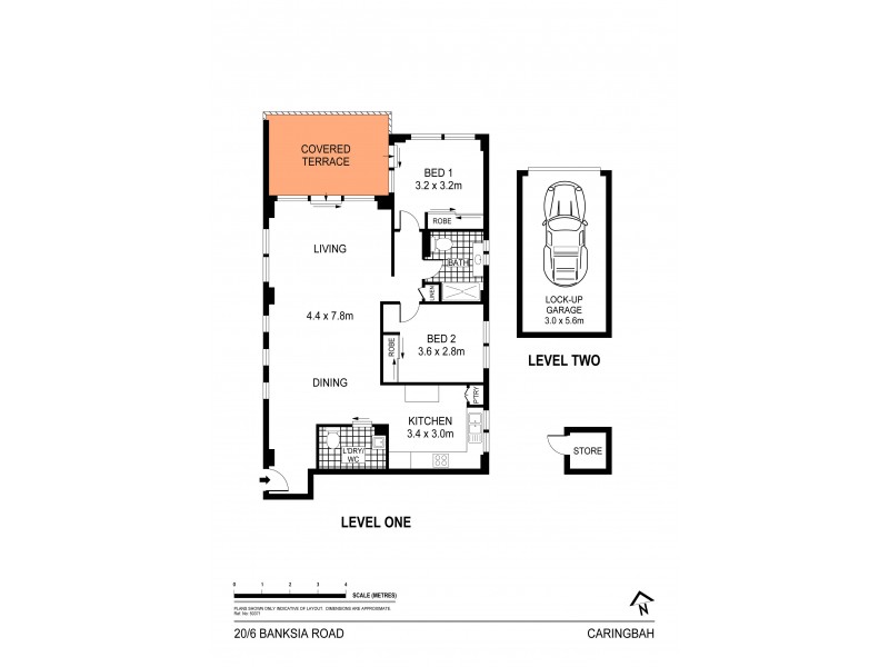 20/6-8 Banksia Road, Caringbah NSW 2229 Floorplan