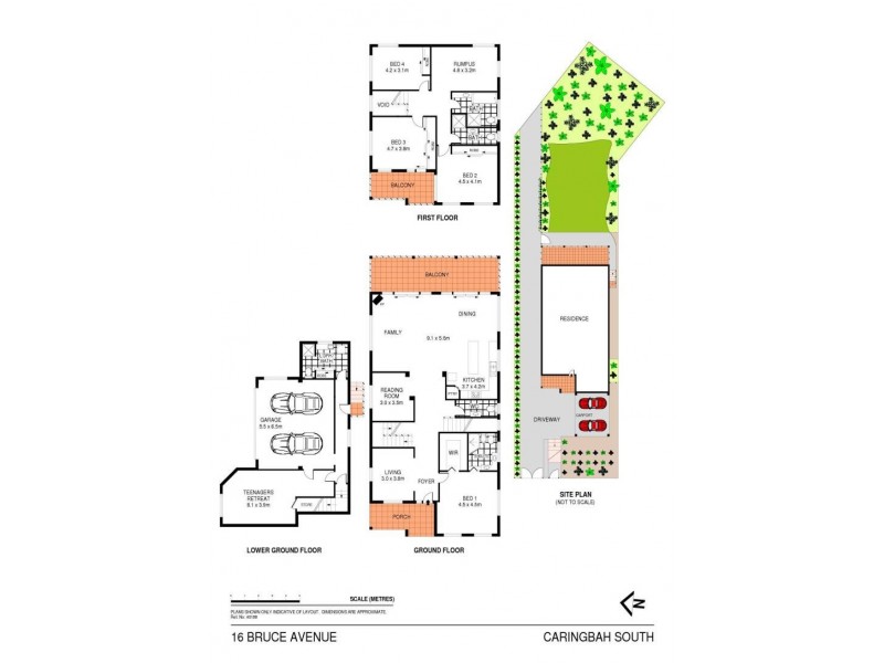 16 Bruce Avenue, Caringbah South NSW 2229 Floorplan