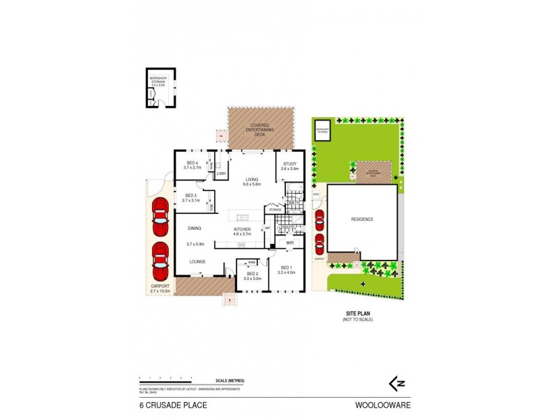 6 Crusade Place, Woolooware NSW 2230 Floorplan