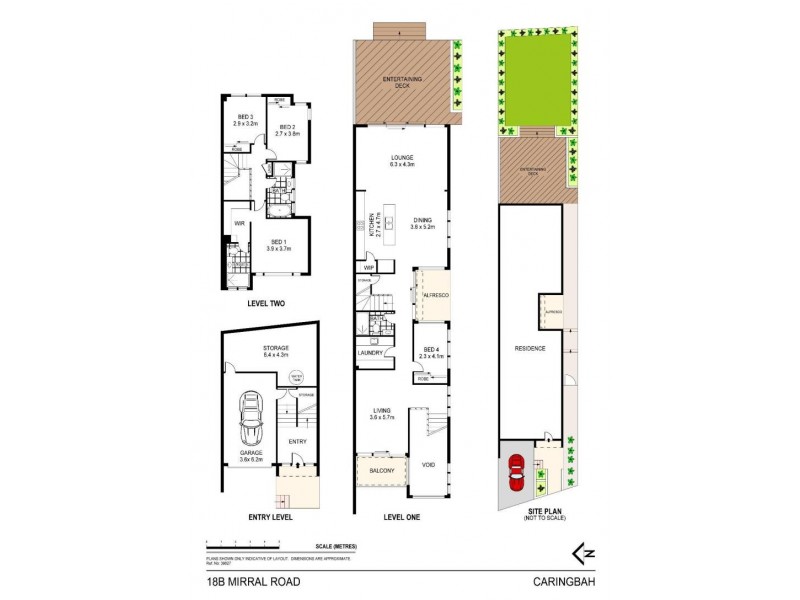 18b Mirral Road, Caringbah South NSW 2229 Floorplan
