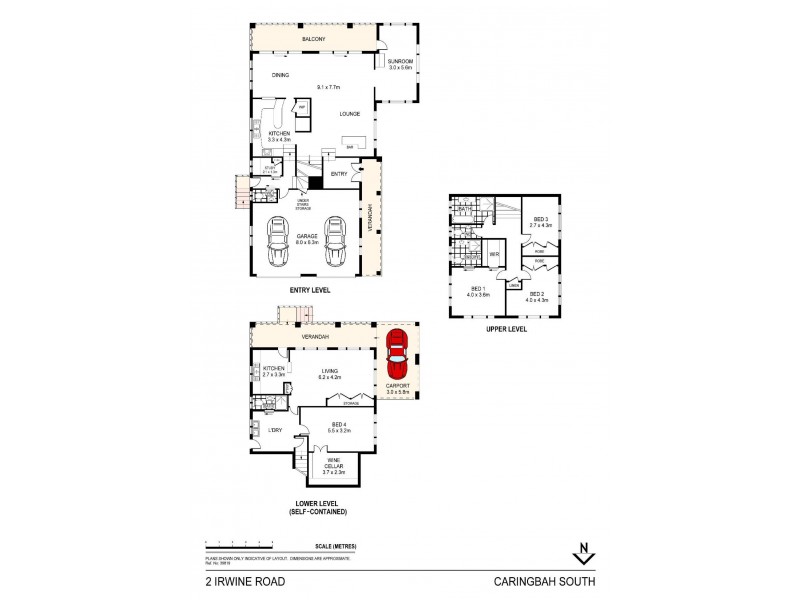 2 Irwine Road, Caringbah South NSW 2229 Floorplan