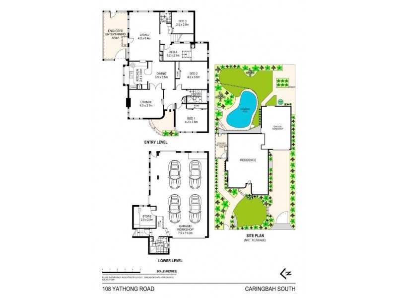 108 Yathong Road, Caringbah South NSW 2229 Floorplan