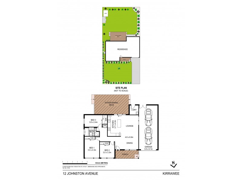 12 Johnston Avenue, Kirrawee NSW 2232 Floorplan