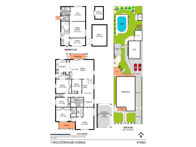 1 Wolstenholme Avenue, Gymea NSW 2227 Floorplan
