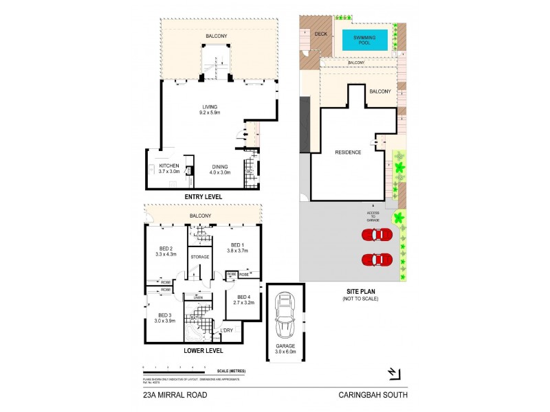 23A Mirral Road, Caringbah South NSW 2229 Floorplan
