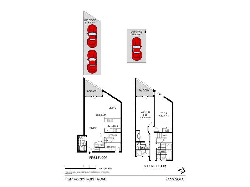 4/347 Rocky Point Road, Sans Souci NSW 2219 Floorplan