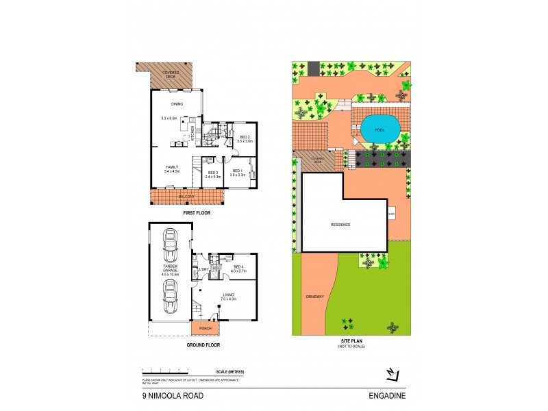 9 Nimoola Road, Engadine NSW 2233 Floorplan