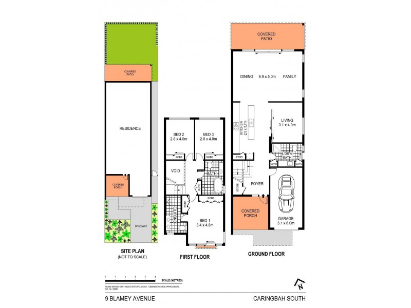 9 Blamey Avenue, Caringbah South NSW 2229 Floorplan