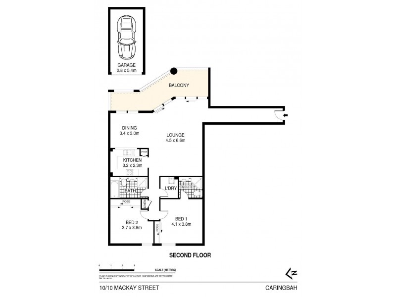 10/10 Mackay Street, Caringbah NSW 2229 Floorplan