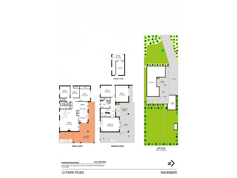 12 Park Road, Maianbar NSW 2230 Floorplan