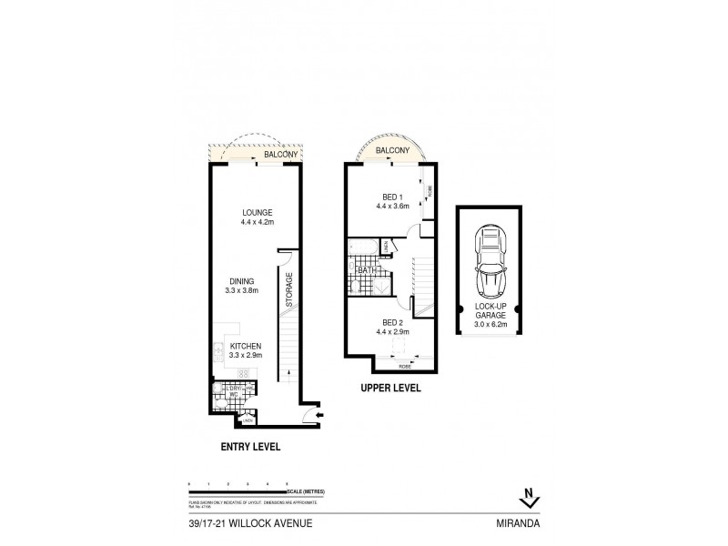 39/17-21 Willock Avenue, Miranda NSW 2228 Floorplan