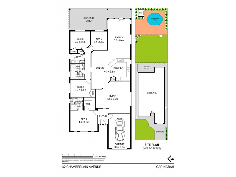 42 Chamberlain Avenue, Caringbah NSW 2229 Floorplan