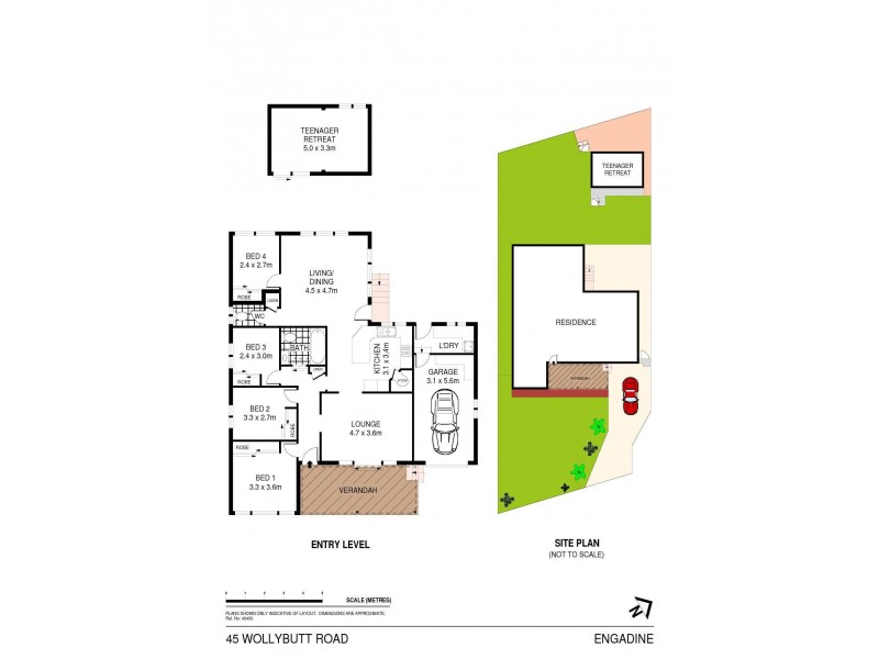 45 Wollybutt Road, Engadine NSW 2233 Floorplan