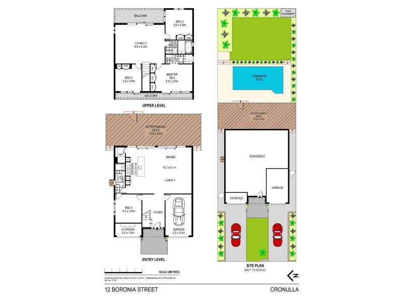 12 Boronia Street, Cronulla NSW 2230 Floorplan