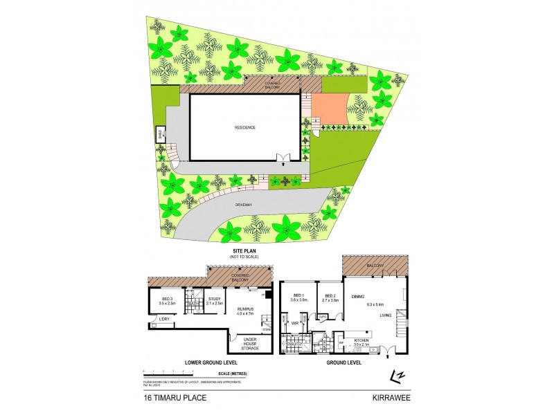 16 Timaru Place, Kirrawee NSW 2232 Floorplan