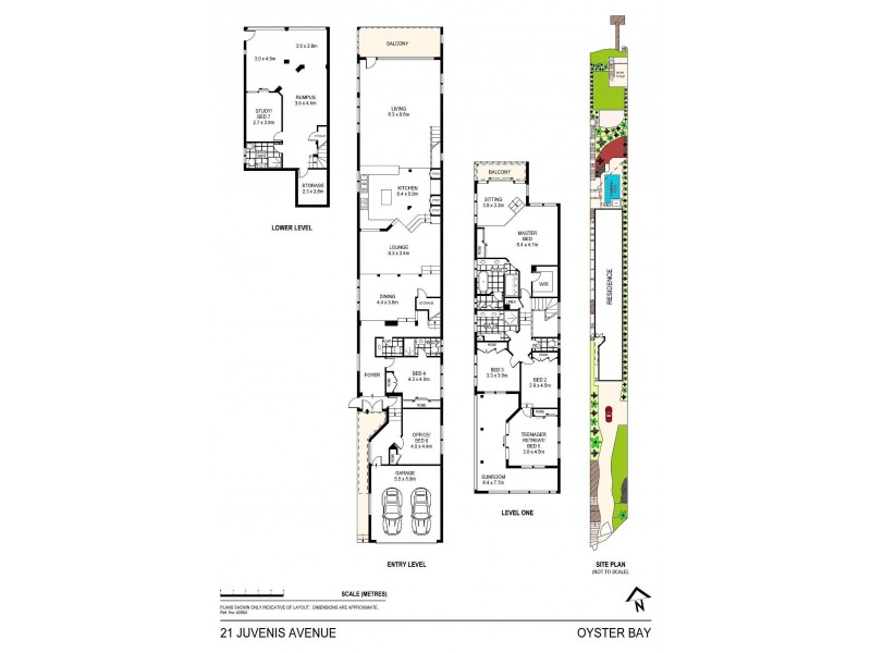 21 Juvenis Avenue, Oyster Bay NSW 2225 Floorplan