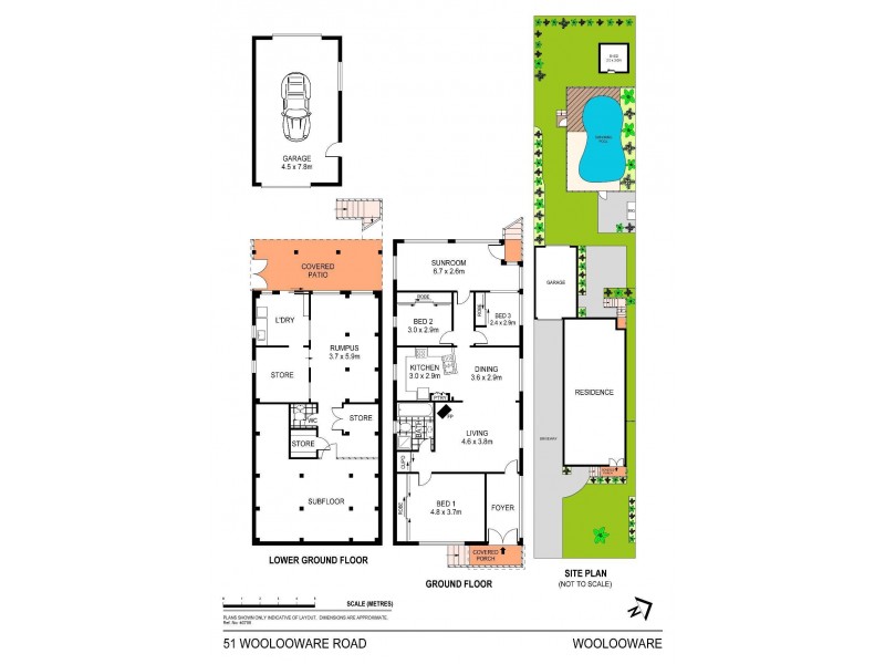 51 Woolooware Road, Woolooware NSW 2230 Floorplan